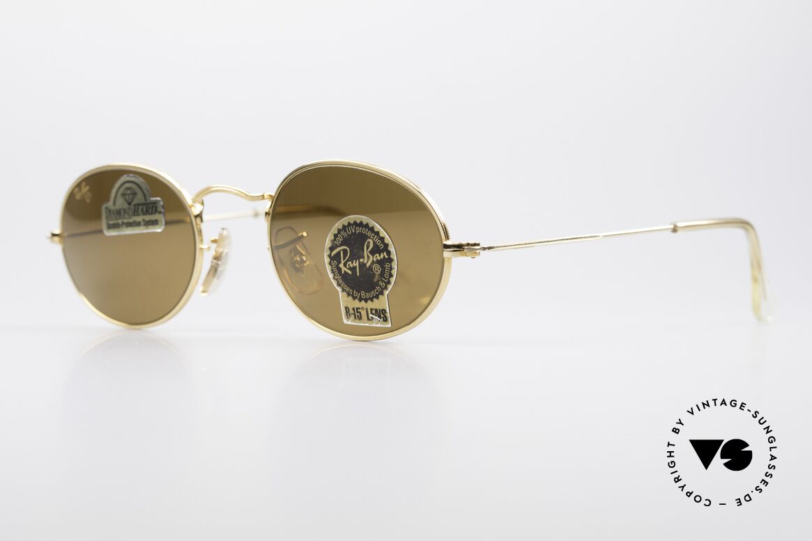 Ray Ban Classic Style I Sonnenbrille Diamond Hard, beste Qualität von Bausch&Lomb (B&L), 100% UV, Passend für Herren und Damen