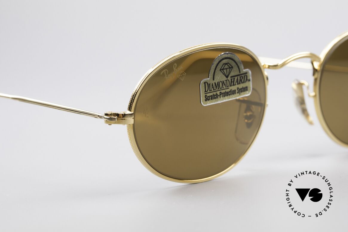 Ray Ban Classic Style I Sonnenbrille Diamond Hard, ungetragen (wie alle unsere vintage USA Ray Bans), Passend für Herren und Damen