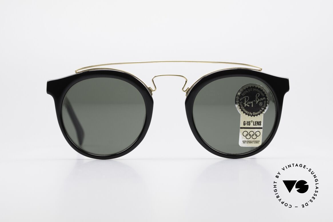 Ray Ban Gatsby Style 4 Bausch Lomb B&L USA Brille, RAY-BAN Gatsby Style 4 Combo Round W0932, Passend für Herren und Damen