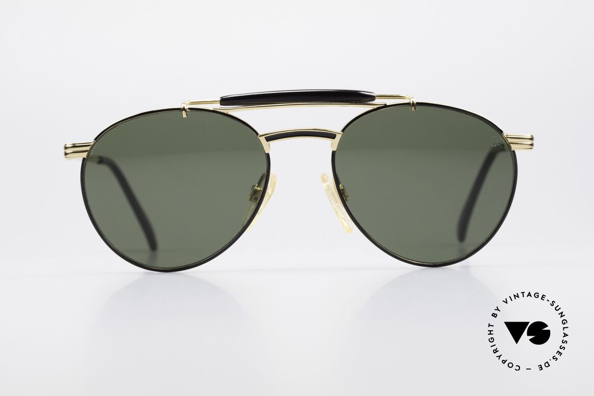 Alpina THE NEW MAN Rare 90er Aviator Sonnenbrille, spürbar hochwertige Materialien und Lackierungen, Passend für Herren und Damen