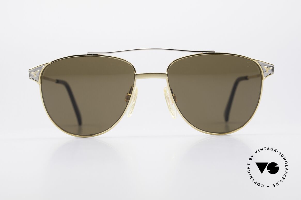 Alpina THE SHERIFF Alte Aviator Sonnenbrille 90er, vintage Sonnenbrille von Alpina im Aviator Design, Passend für Herren und Damen