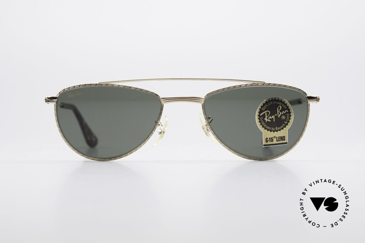 Ray Ban 1940's Retro Aviator Alte Bausch&Lomb Ray-Ban USA, klassische B&L Ray-Ban, USA Designersonnenbrille, Passend für Herren und Damen