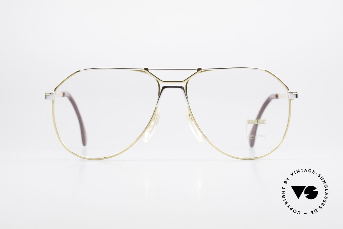 Zeiss 5897 West Germany Qualitätsbrille, sehr robuste Zeiss Herren vintage Brille von ca. 1981, Passend für Herren