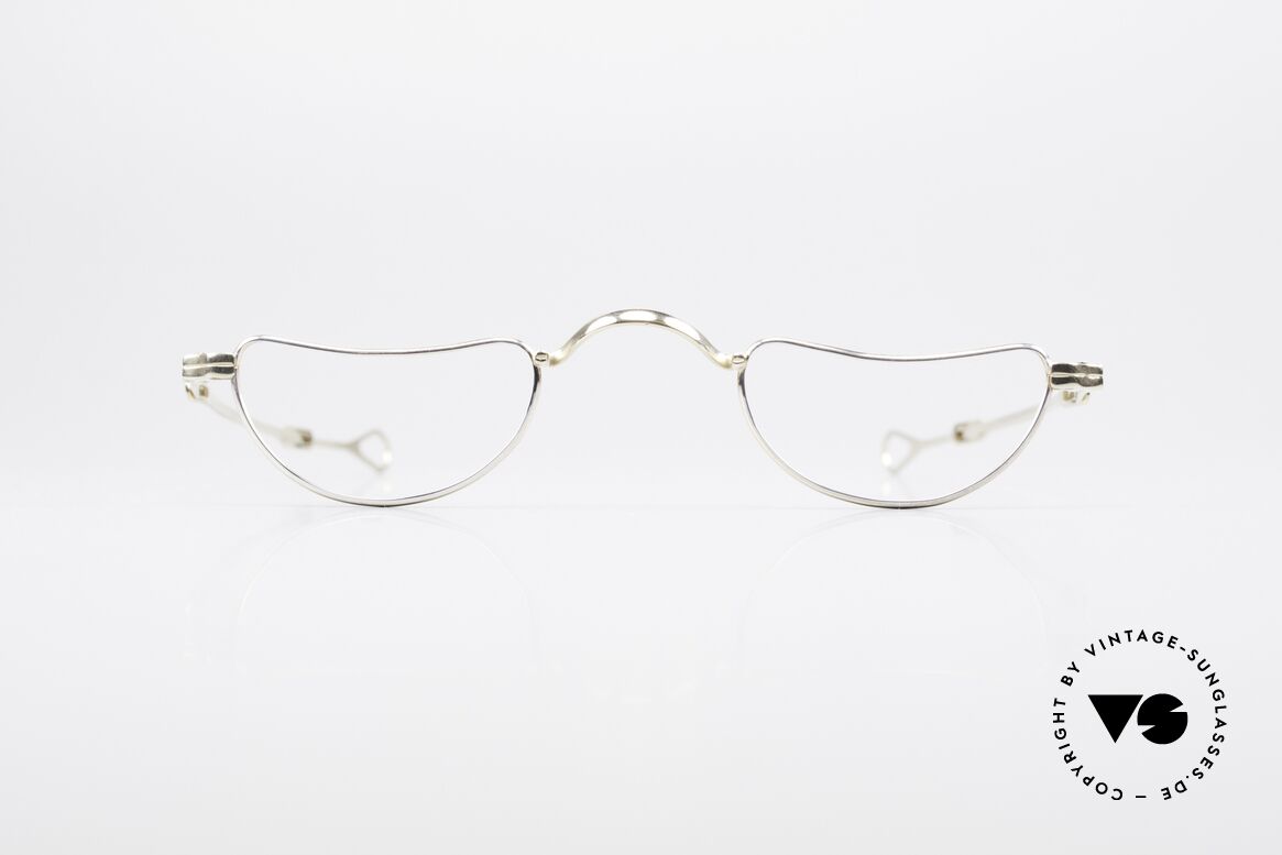 Lunor - Telescopic Ausziehbare Echtgold Brille, LUNOR = französisch für "Lunette d’Or" (Goldbrille), Passend für Herren und Damen