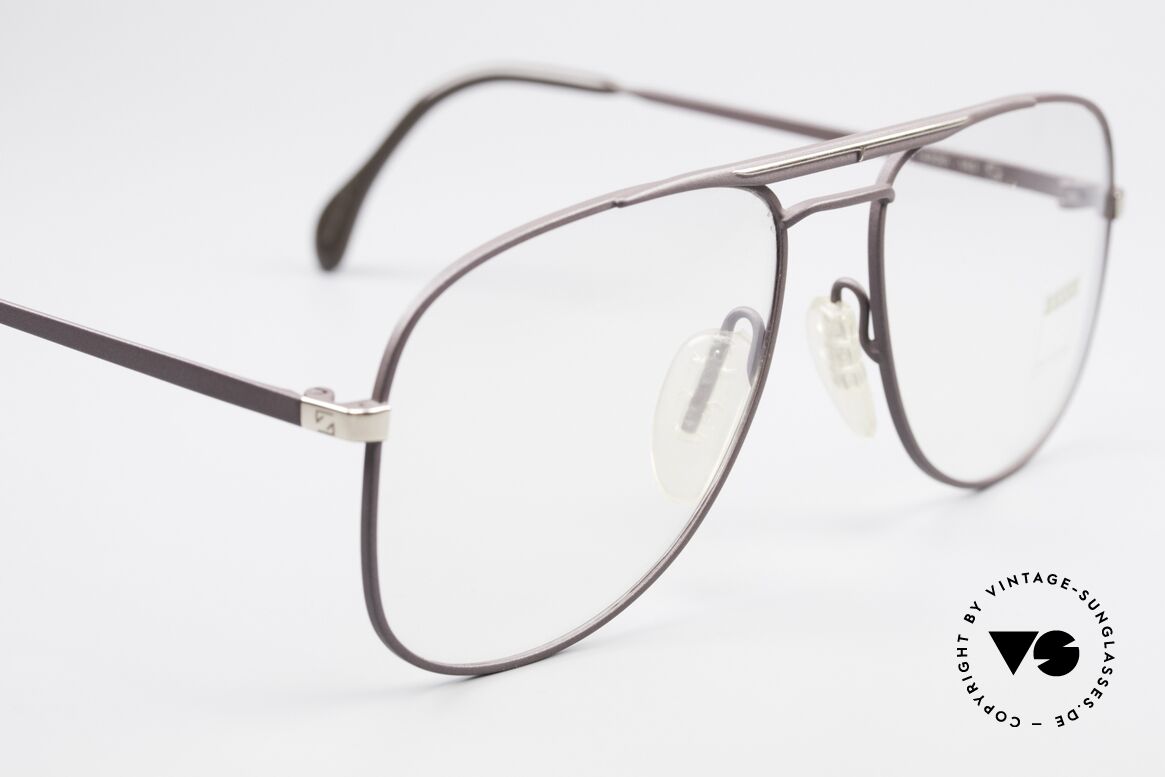 Zeiss 5886 Alte 80er Vintage Brille Aviator, KEINE RETROBRILLE, sondern 100% vintage Original, Passend für Herren