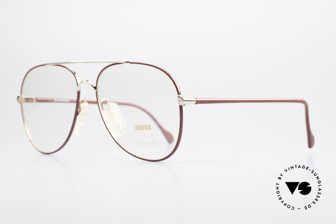 Zeiss 5882 Alte 80er Vintage Brille Herren, wie aus einem Stück ... und für die Ewigkeit gemacht, Passend für Herren