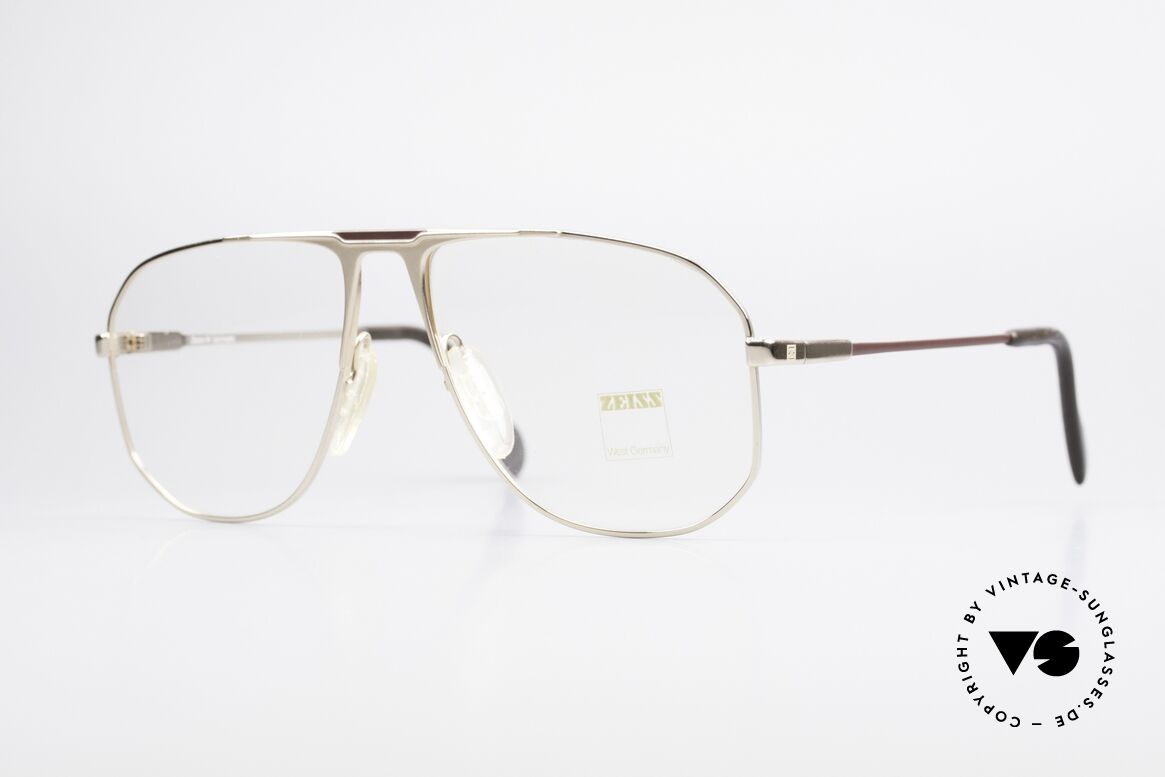 Zeiss 5871 West Germany Brille Herren, sehr robuste Zeiss Herren-Sonnenbrille von ca. 1981, Passend für Herren