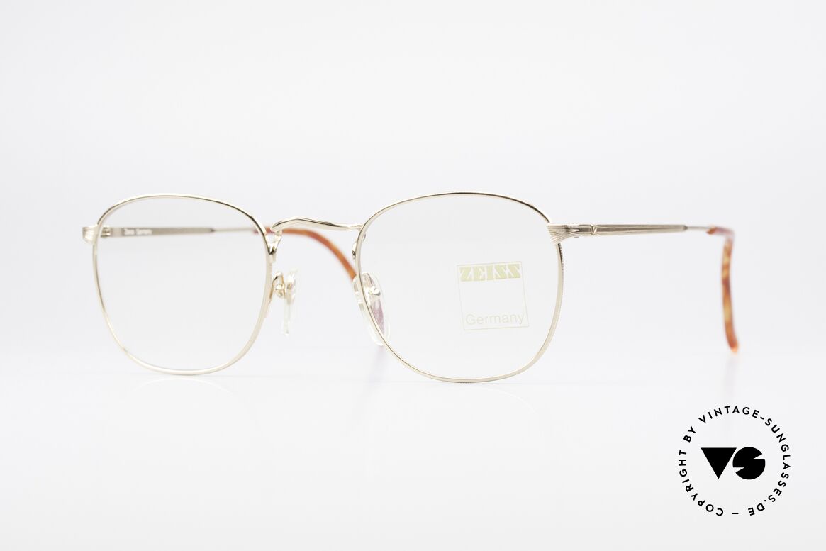 Zeiss 5988 Alte Vintage Brille Herren 90er, robuste Zeiss vintage Brillenfassung von circa 1990, Passend für Herren