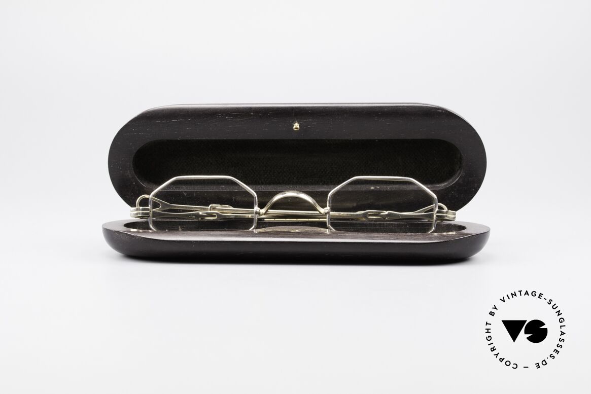 Lunor I 01 Solid Gold Echtgoldbrille Feingold Brille, ungetragenes Einzelstück für alle Qualitätsliebhaber, Passend für Herren und Damen