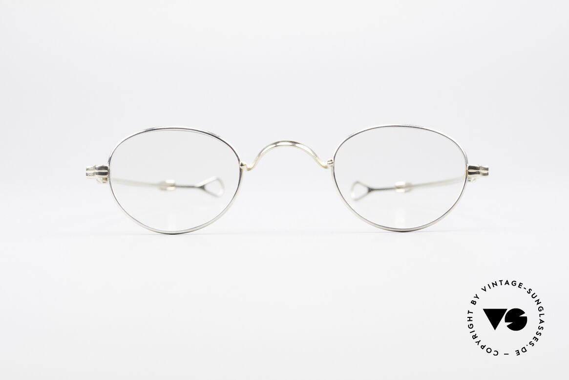 Lunor - Telescopic Ausziehbare 16kt Gold Fassung, LUNOR = französisch für "Lunette d’Or" (Goldbrille), Passend für Herren und Damen