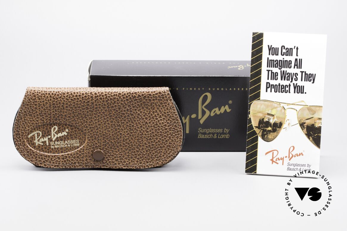 Ray Ban Round Metal 47 Kleine Runde B&L Sonnenbrille, Größe: small, Passend für Herren und Damen