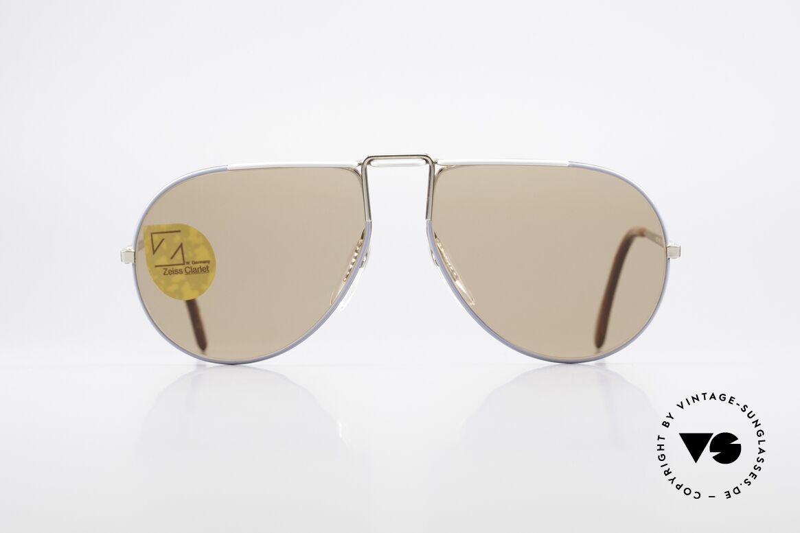 Zeiss 9357 Rare Pilotensonnenbrille 80er, interessante Pilotenform (mal etwas völlig anderes), Passend für Herren und Damen