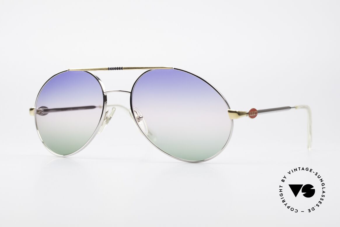 Bugatti 65982 Rare Vintage 80er Sonnenbrille, klassische 80er Bugatti Designer Sonnenbrille, Passend für Herren