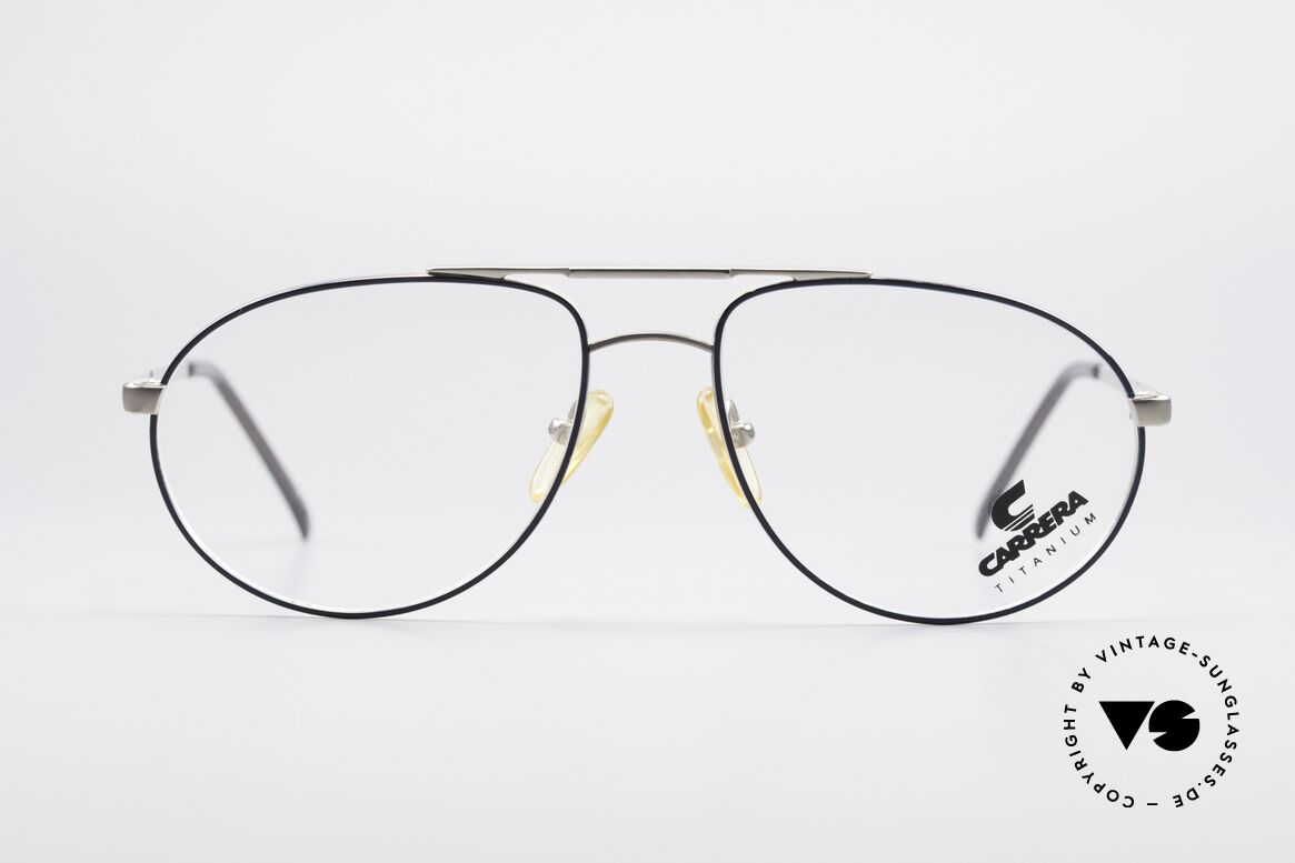 Carrera 5798 Titanium Vintage Brille 90er, vintage TITANIUM Carrera Brille aus den 1990ern, Passend für Herren
