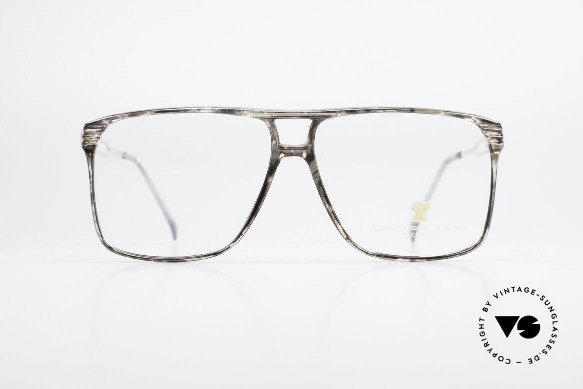Neostyle Rotary Prestige 33 Titan Fassung 80er Brille, sehr markante Fassung in herausragender Qualität, Passend für Herren