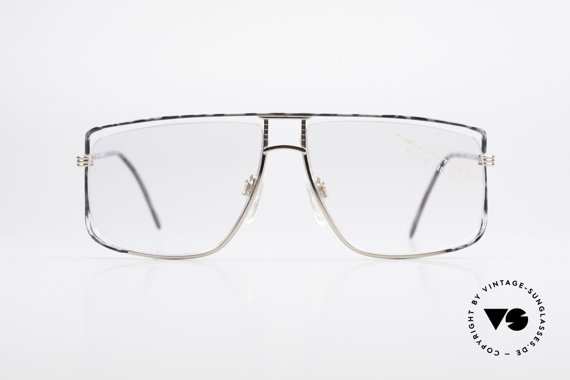 Neostyle Jet 30 Small Echte Vintage No Retro Brille, sehr markante 80er Neostyle vintage Designer-Fassung, Passend für Herren und Damen
