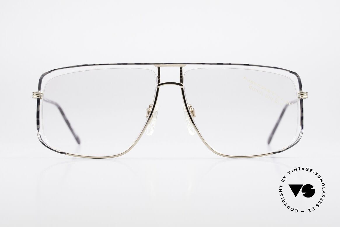 Neostyle Jet 30 Large Echte Vintage No Retro Brille, sehr markante 80er Neostyle vintage Designer-Fassung, Passend für Herren