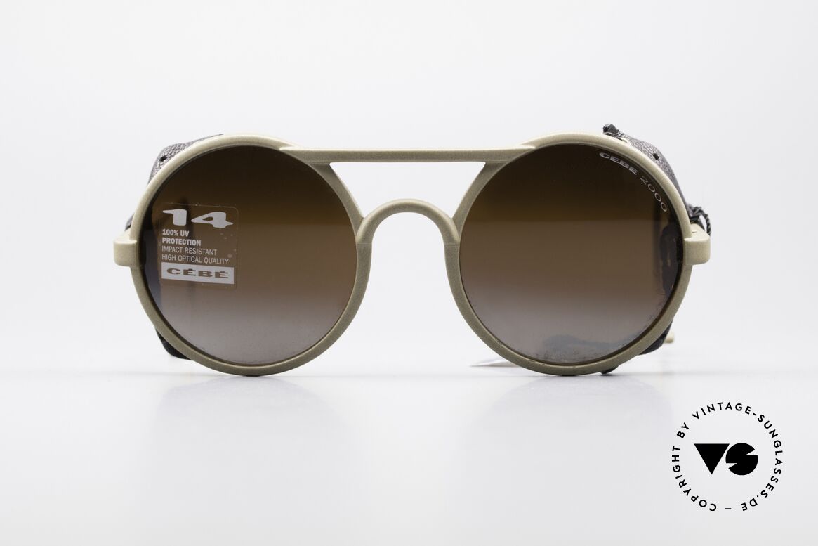 Cebe 1963 Runde Ski Sportsonnenbrille, vintage Cebe Sportbrille für extreme Wetterbedingungen, Passend für Herren und Damen Cebe 1963 Runde Ski Sportsonnenbrille, vintage Cebe Sportbrille für extreme Wetterbedingungen, Passend für Herren und Damen