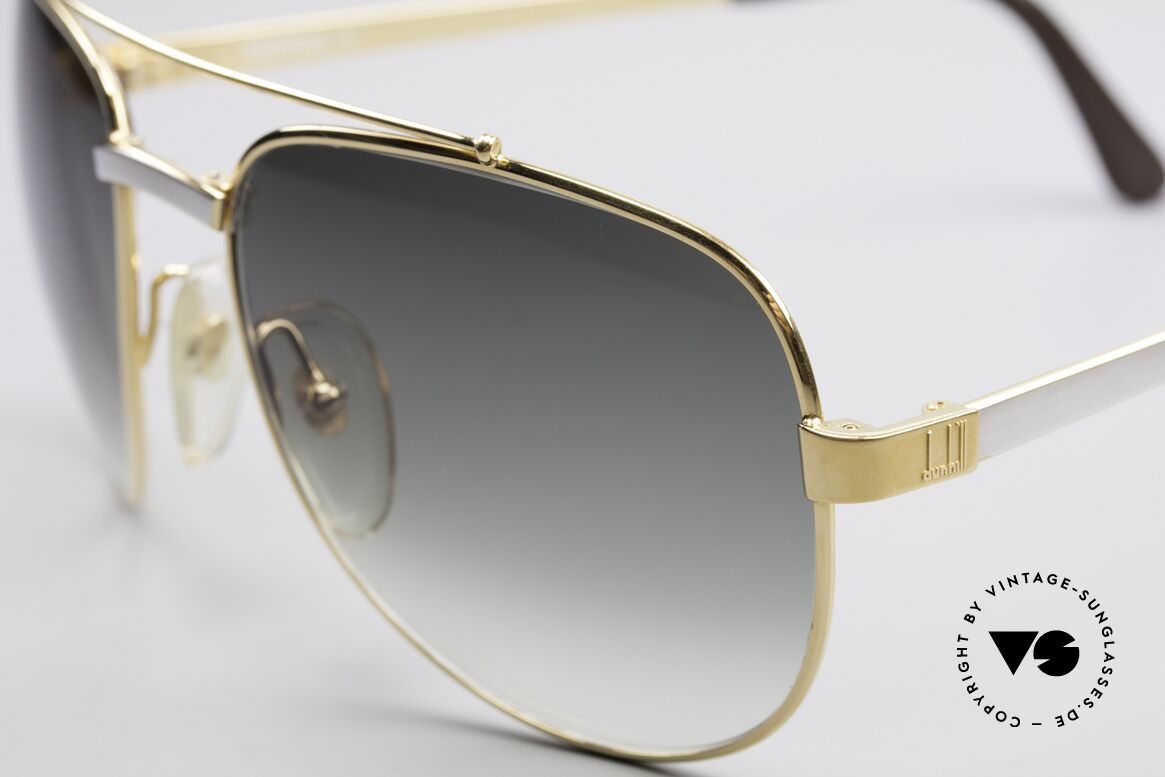 Dunhill 6029 Vergoldete Luxus Sonnenbrille, sehr eleganter Klassiker mit Aston Martin Etui, Passend für Herren