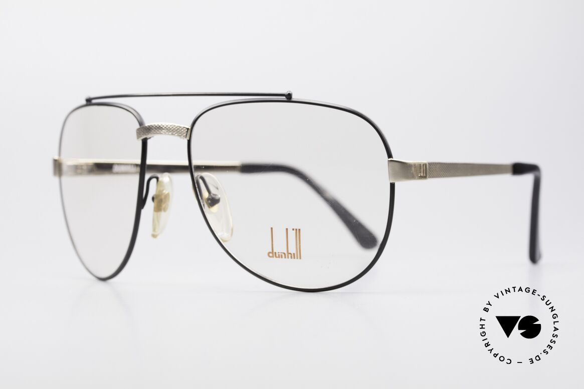 Dunhill 6029 Comfort Fit Luxus Brille 80er, vergoldet & Barley Verfahren (winzige Facetten), Passend für Herren