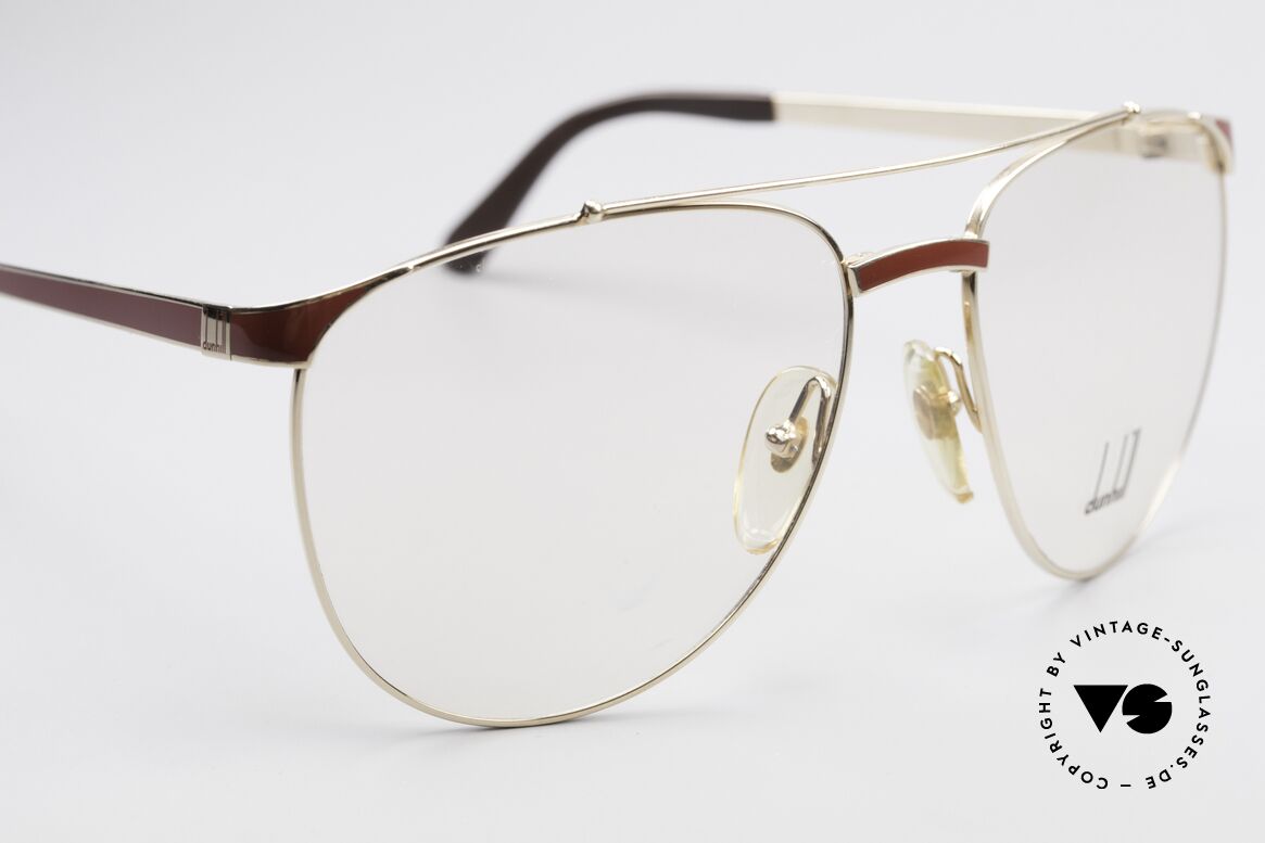 Dunhill 6034 Chinalack Luxus Brille 80er, ungetragen (wie alle unsere 80er Luxus-Brillen), Passend für Herren