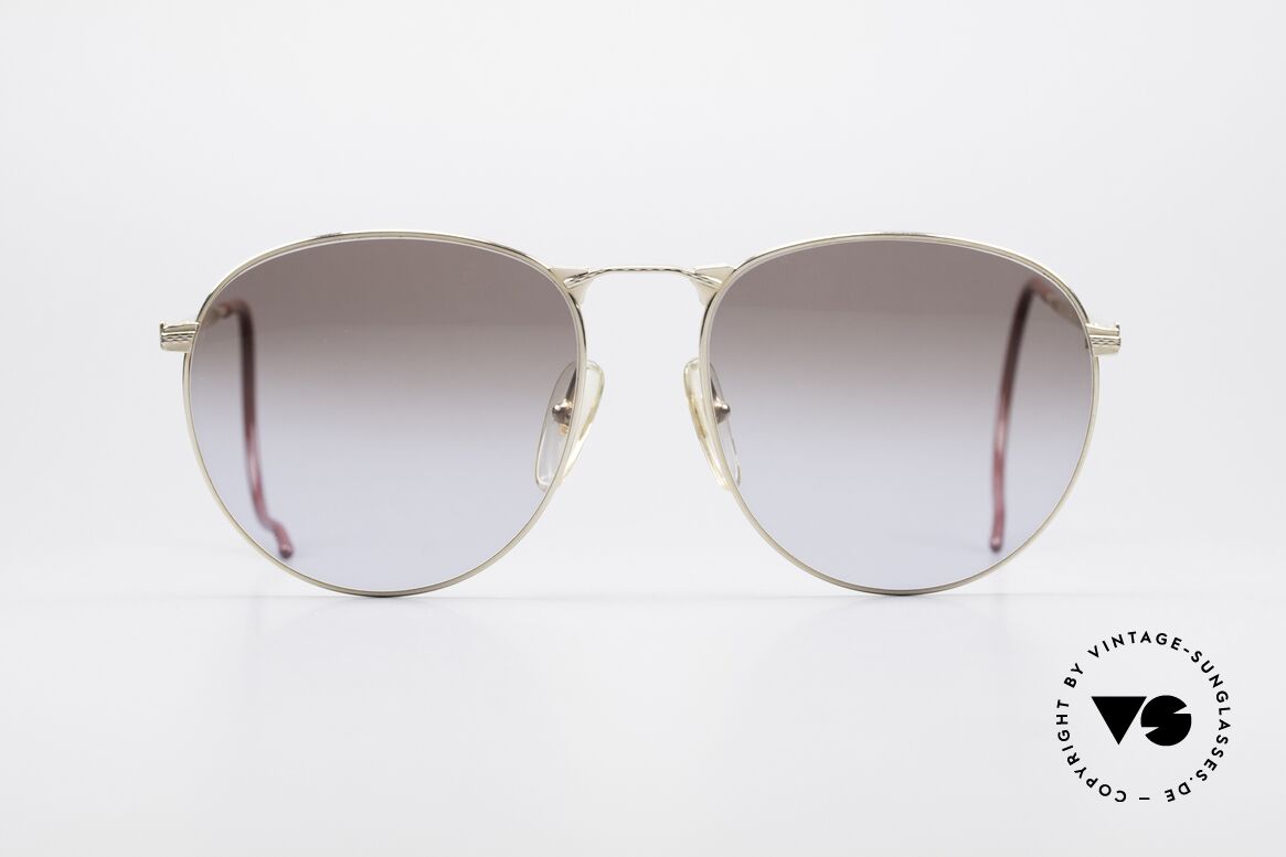 Dunhill 6044 Vintage Panto Sonnenbrille 80er, äußerst edle Alfred Dunhill Herrensonnenbrille, Passend für Herren