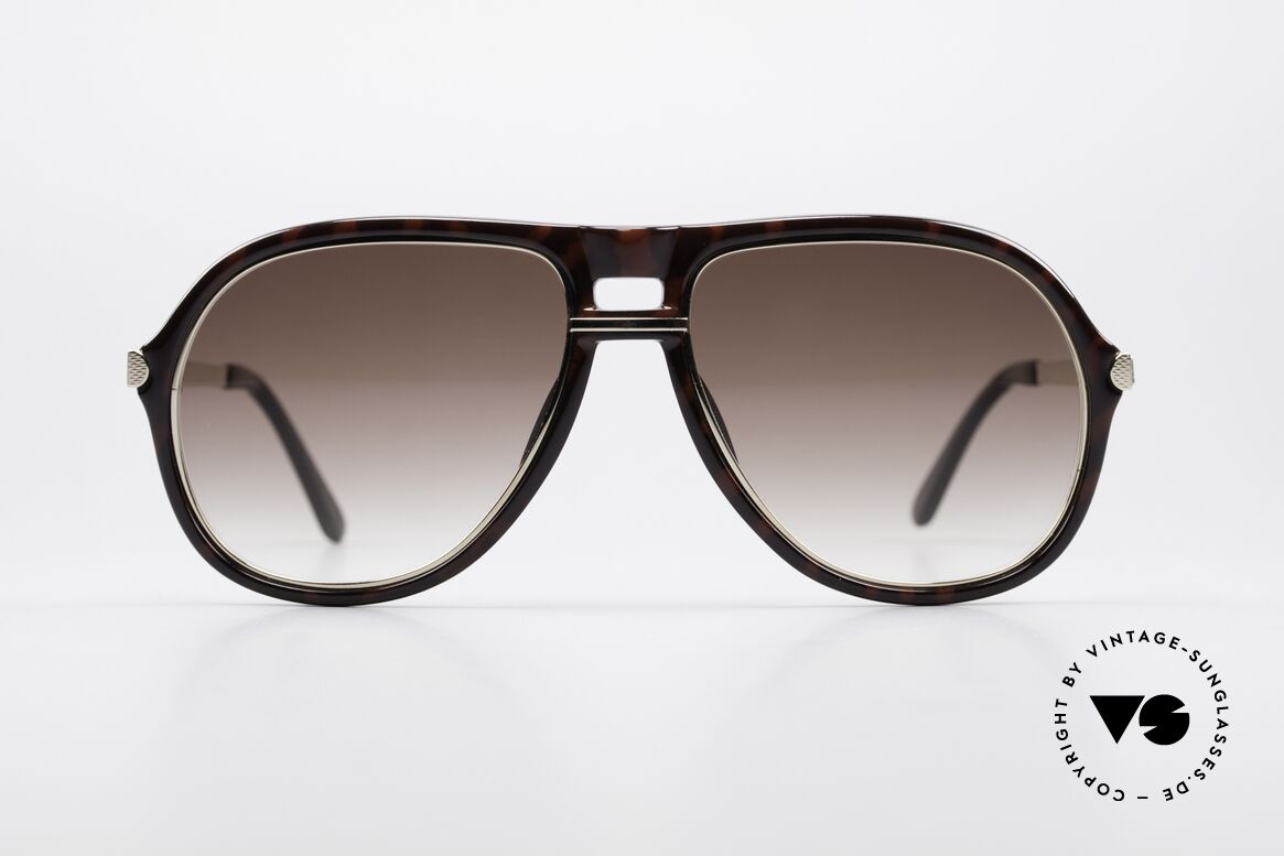 Dunhill 6085 Gentleman Aviator Brille 90er, 90er Jahre A. DUNHILL Gentleman Aviator-Sonnenbrille, Passend für Herren