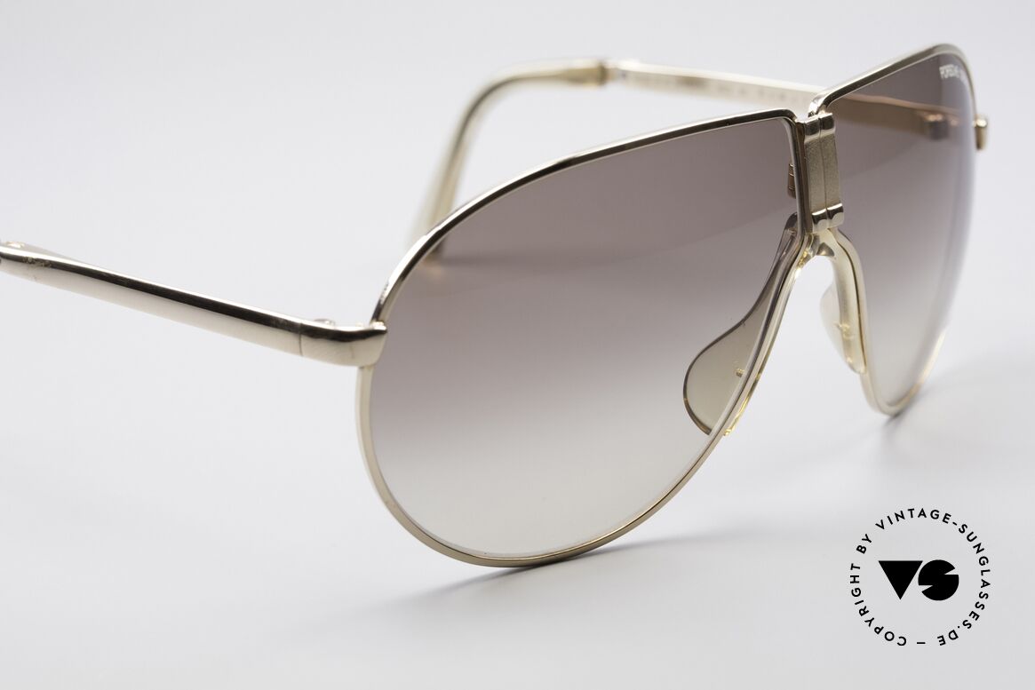Porsche 5622 80er Luxus Faltsonnenbrille, KEINE Retro Sonnenbrille; ein altes Original von 1987, Passend für Herren