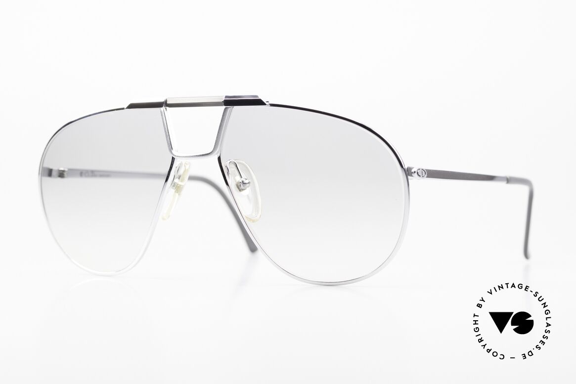 Christian Dior 2151 Monsieur Sonnenbrille Medium, klassische Pilotenform der Achtziger, Gr. 59°16, Passend für Herren