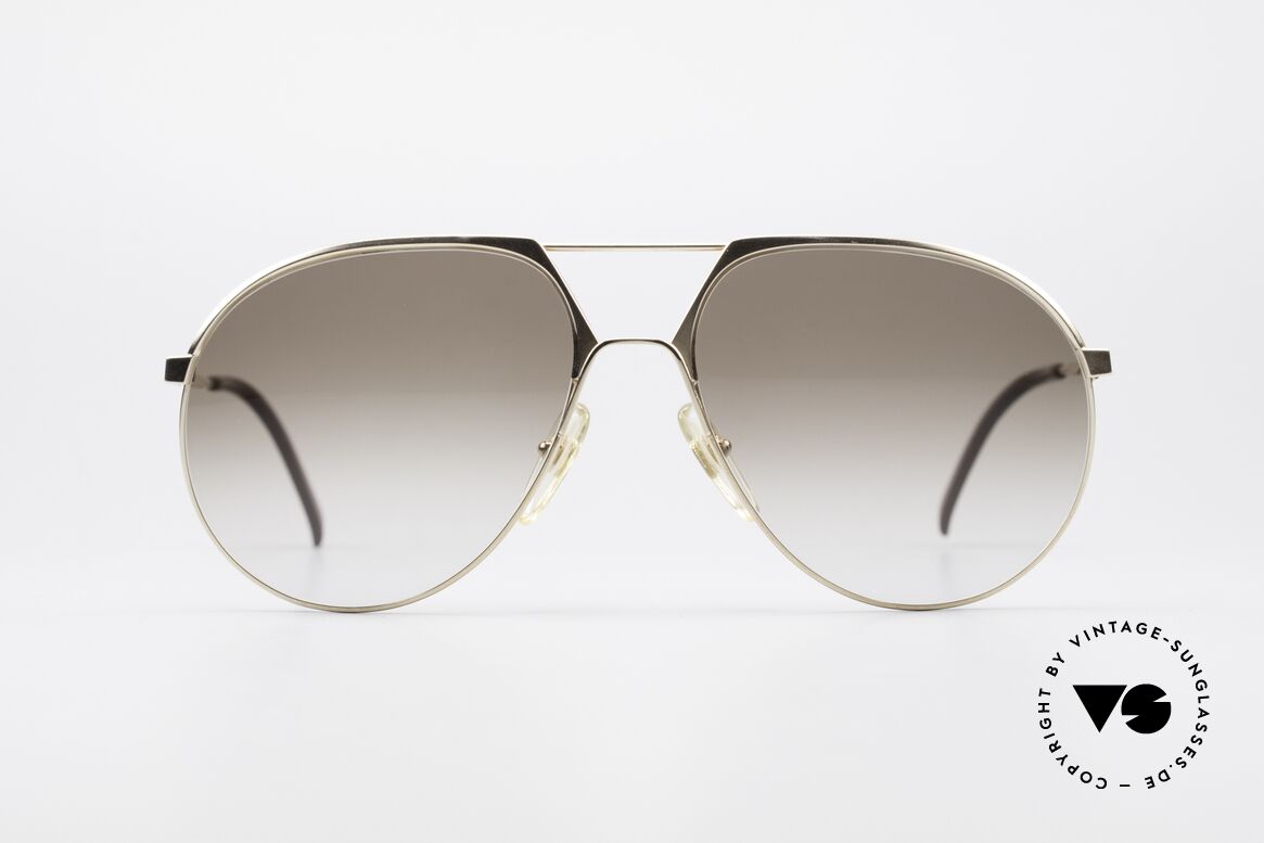 Christian Dior 2332 Monsieur Aviator Sonnenbrille, edle Dior Herren-Designersonnenbrille von 1986, Passend für Herren