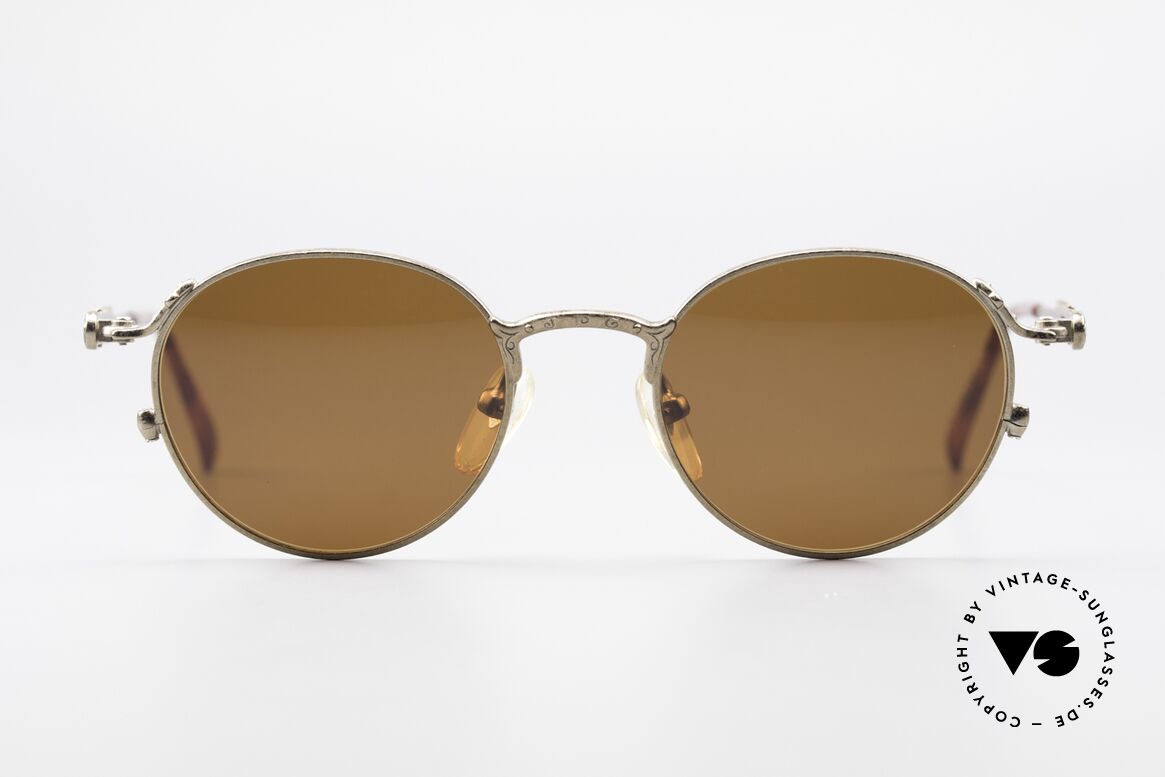 Jean Paul Gaultier 55-4177 Panto Designer Sonnenbrille, edle 90er DesignerSonnenbrille von Jean Paul Gaultier, Passend für Herren und Damen