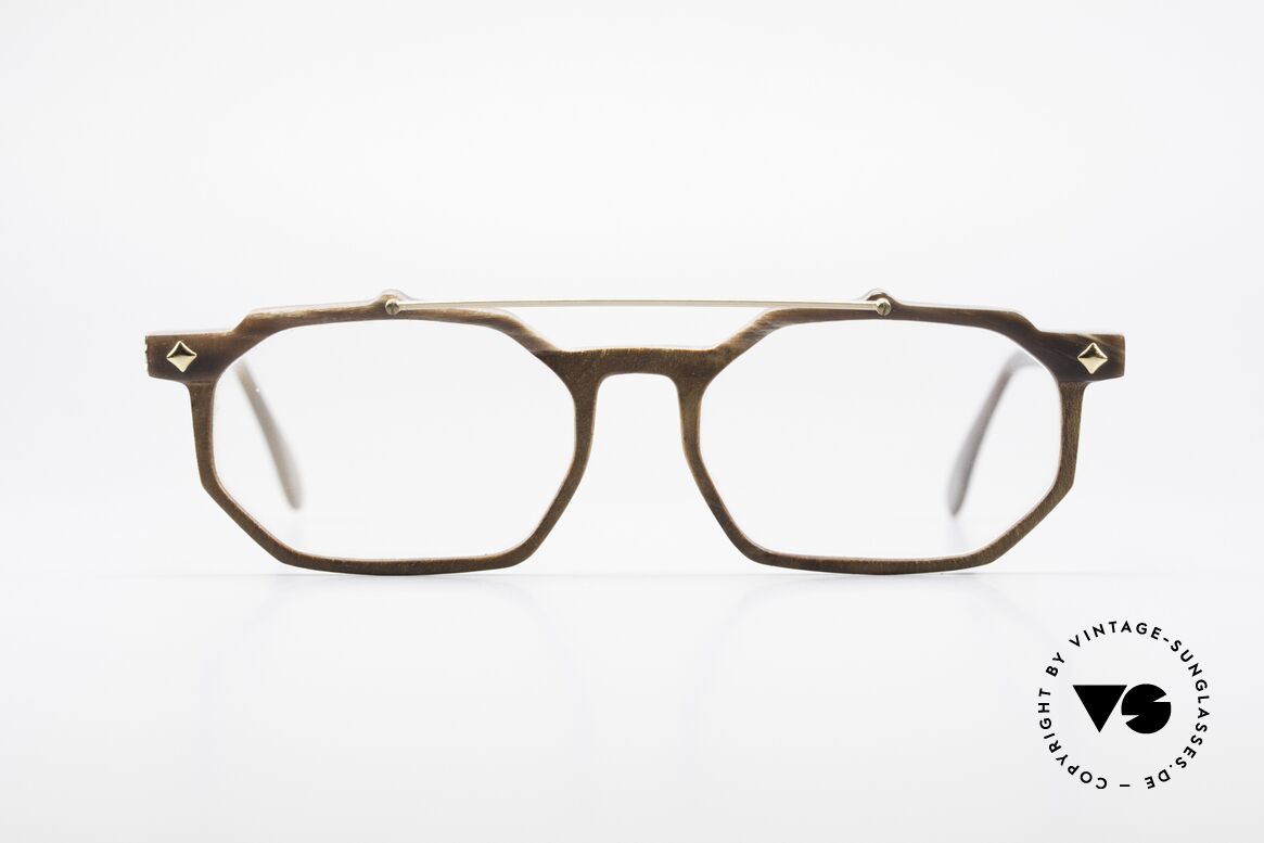 MCM München 301 Büffelhorn Brille 80er Vintage, 1980er Jahre vintage Luxus-Hornbrille von MCM, Passend für Herren und Damen