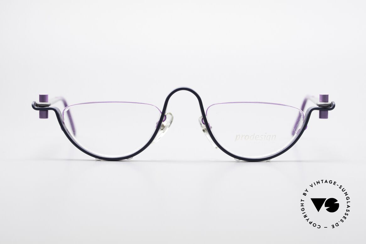 ProDesign No1 Half Gail Spence Designer Brille, ProDesign N°ONE Half Optic Studio Denmark Brille, Passend für Herren und Damen