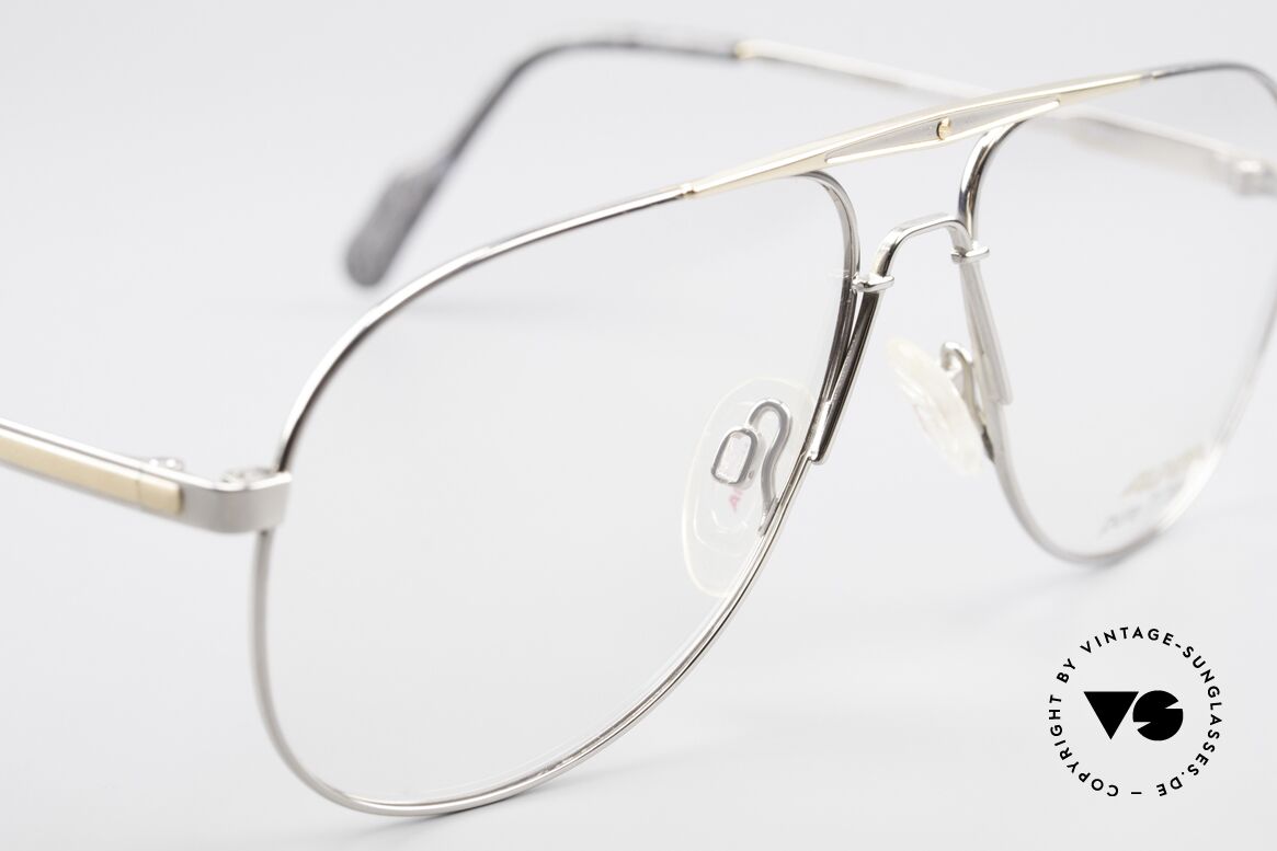 Alpina M1FT Vintage Aviator Titan Brille, KEINE RETROBRILLE, 100% vintage 90er Original, Passend für Herren