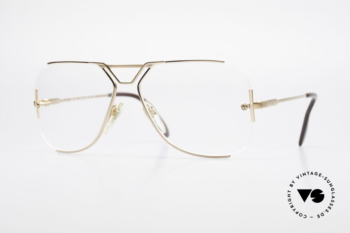 Cazal 722 Alte Designerbrille Von 1984, außergewöhnliche Cazal Designerbrille von 1984, Passend für Herren