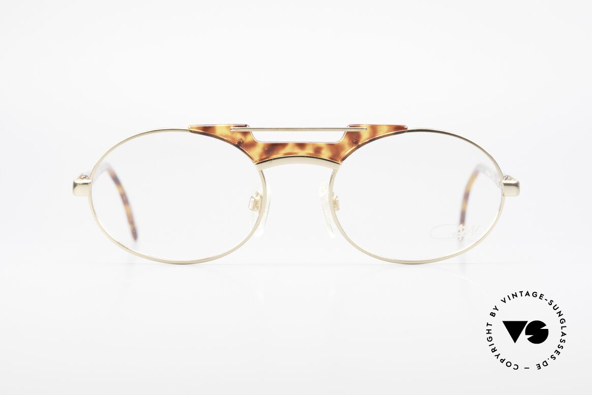 Cazal 749 Ovale Designer Brille Unisex, elegante CAZAL Designerbrille der frühen 90er, Passend für Herren und Damen