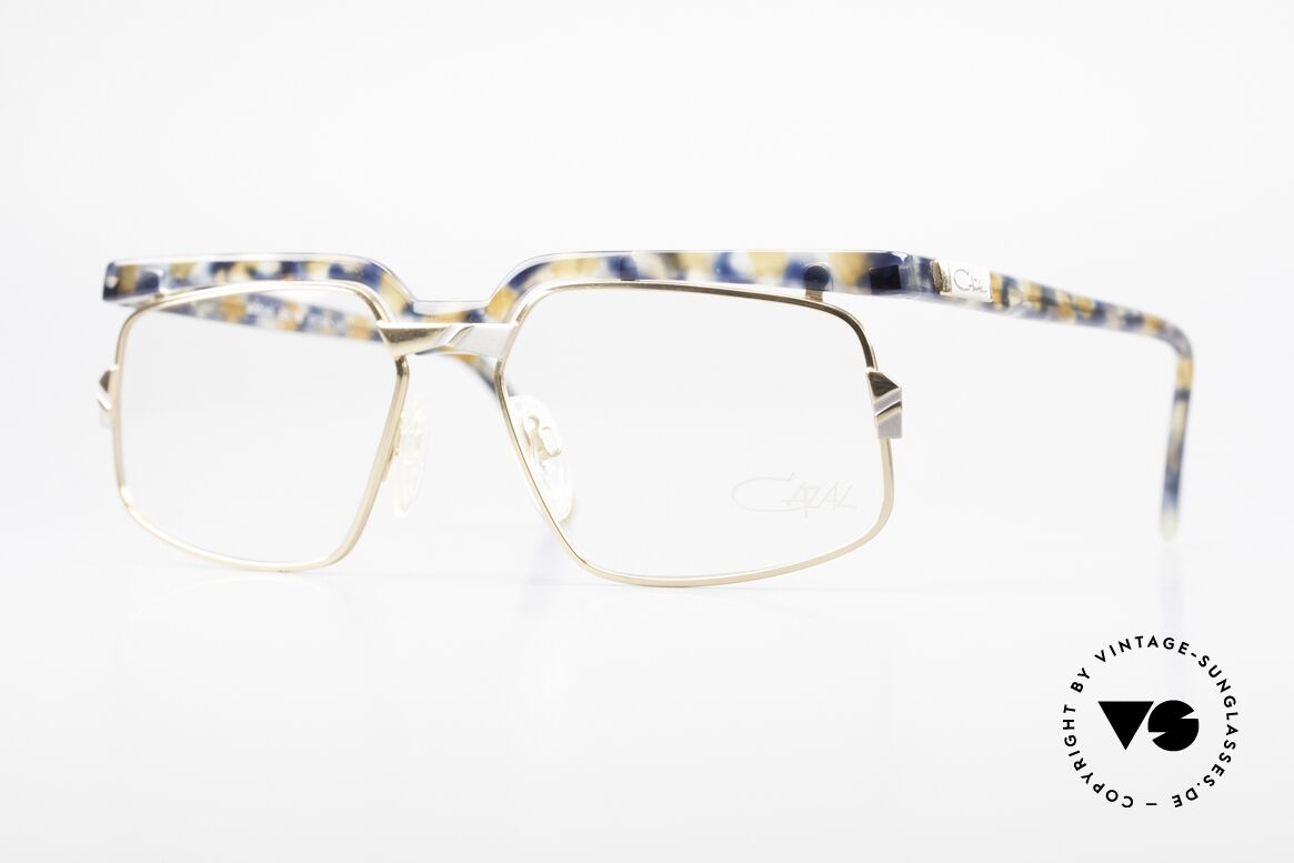Cazal 246 Außergewöhnliche Brille 90s, verrückte vintage Cazal Designerbrille von ca. 1993, Passend für Herren und Damen