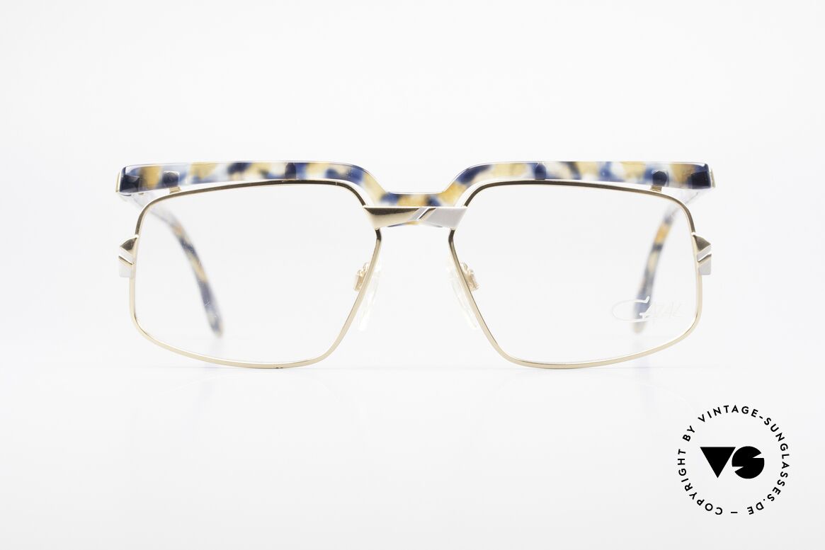 Cazal 246 Außergewöhnliche Brille 90s, tolle Designelemente & einzigartiges Rahmenmuster, Passend für Herren und Damen