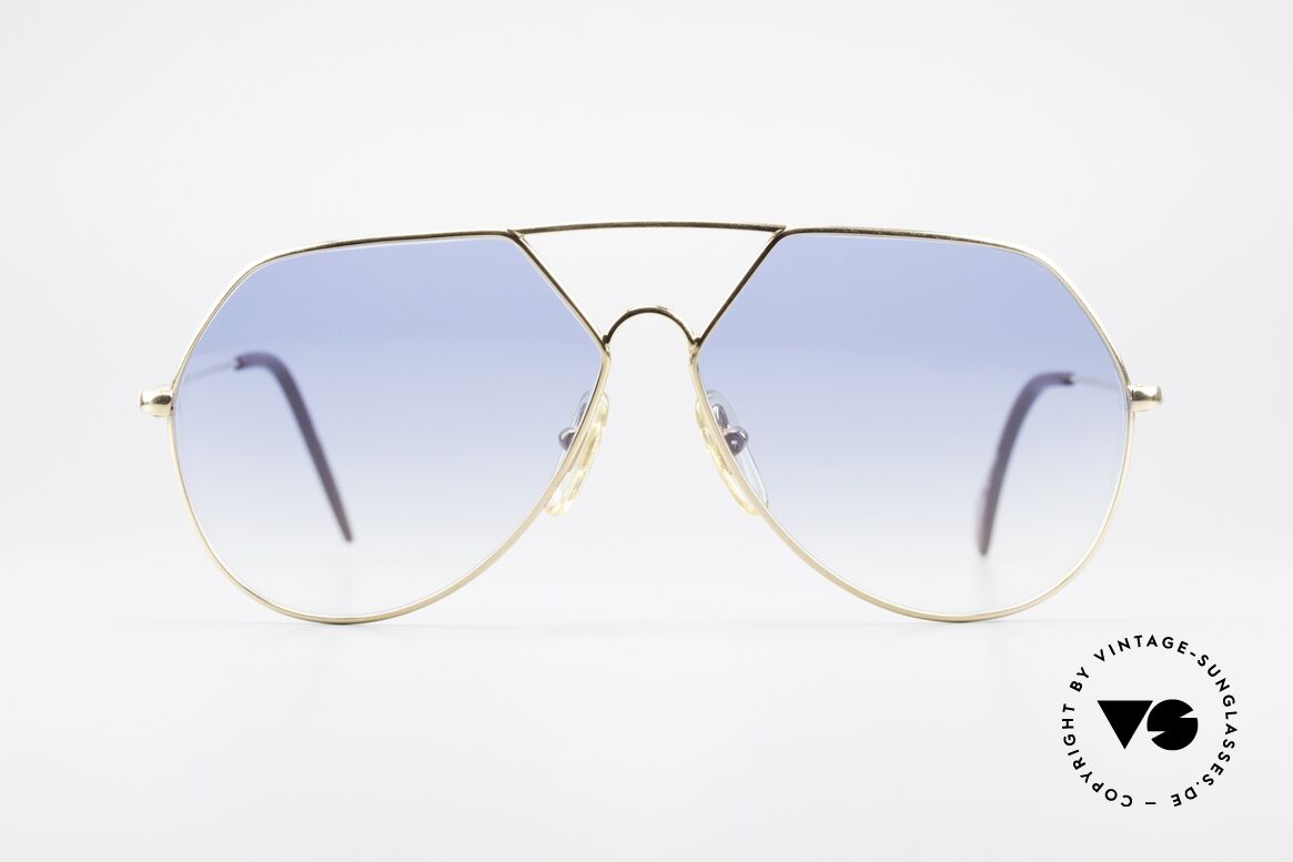 Alpina TR4 Style 80er Aviator Sonnenbrille, klassische Alpina Aviator Brille (ähnlich der TR4), Passend für Herren
