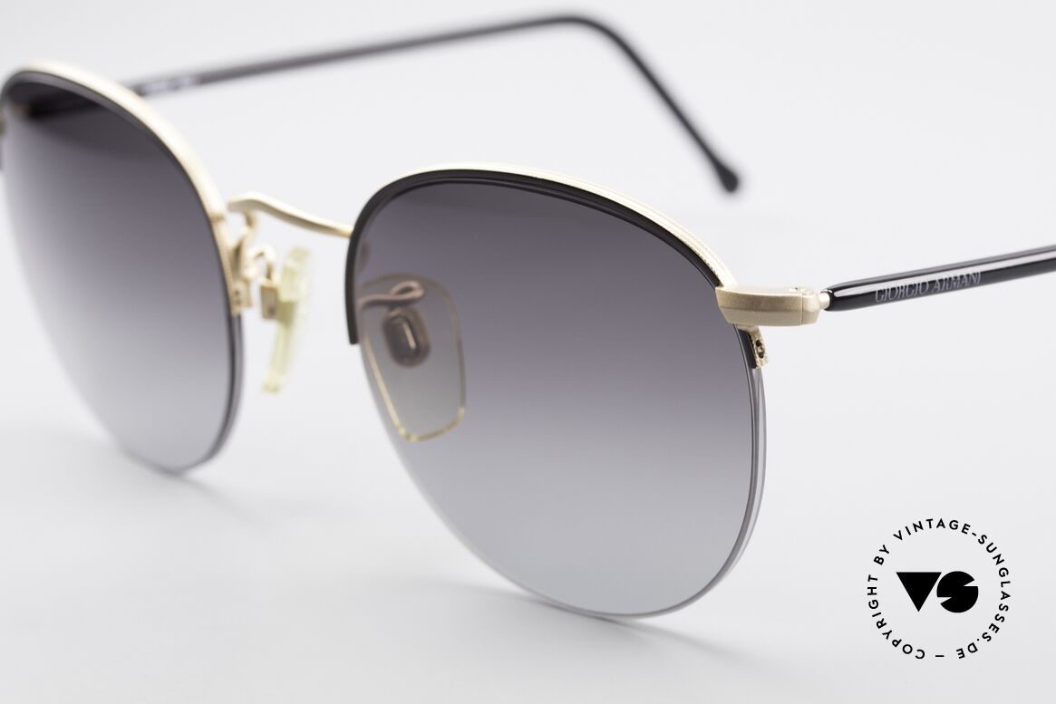 Giorgio Armani 142 Randlose Panto Sonnenbrille, ungetragenes Einzelstück in herausragender Qualität, Passend für Herren