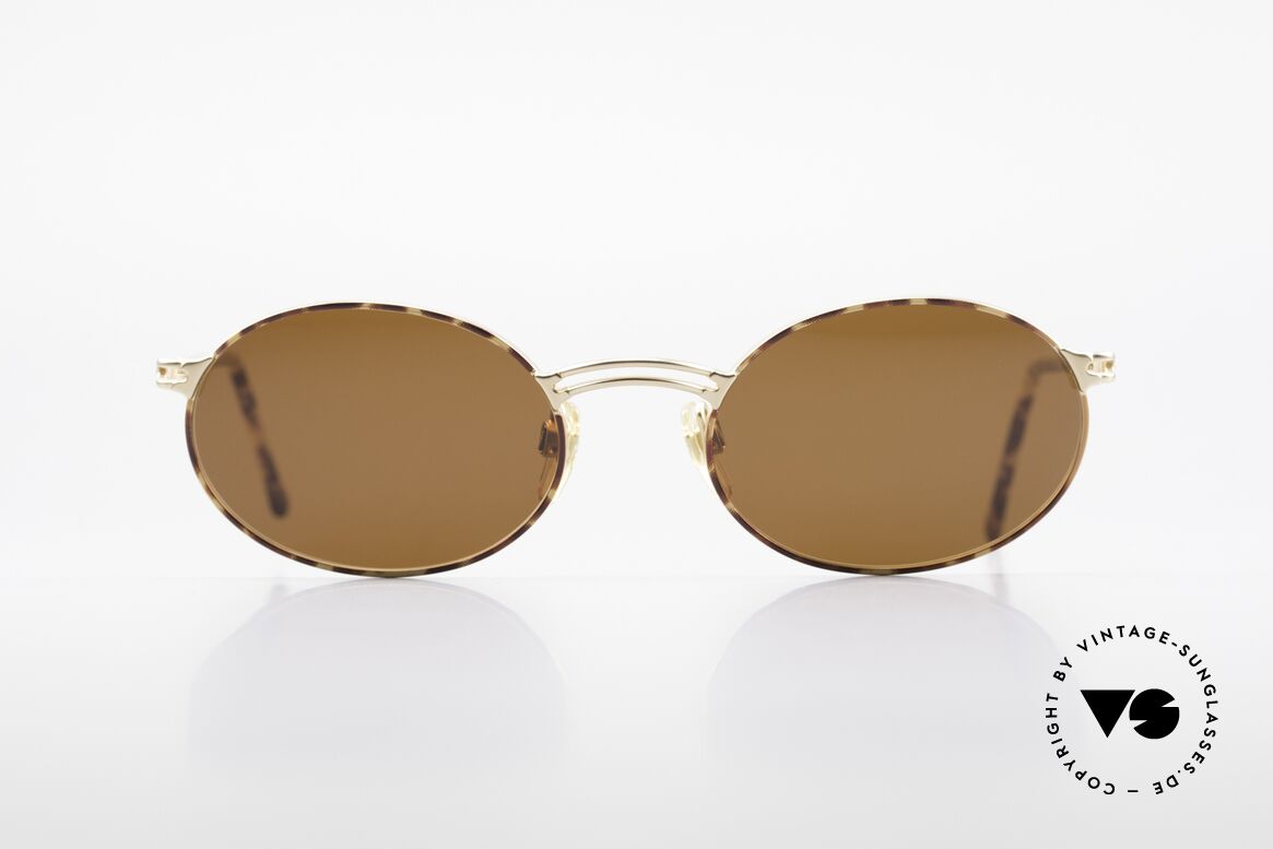 Giorgio Armani 194 Ovale Sonnenbrille No Retro, klassische, ovale Brillenform - zeitloser Klassiker!, Passend für Herren und Damen