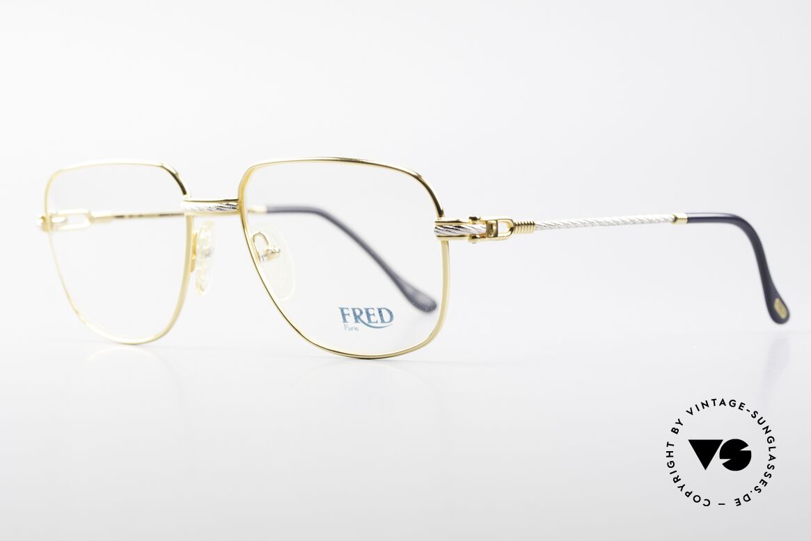 Fred Zephir Luxus Segler Brille Herren, der Name sagt alles: 'ZEPHIR' = griechischer Windgott, Passend für Herren