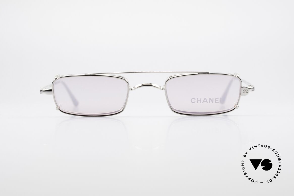 Chanel 2038 Pinke Luxus Brille Sonnenclip, CHANEL Brille 2038, Größe 43-21, 135 in Farbe c124, Passend für Damen
