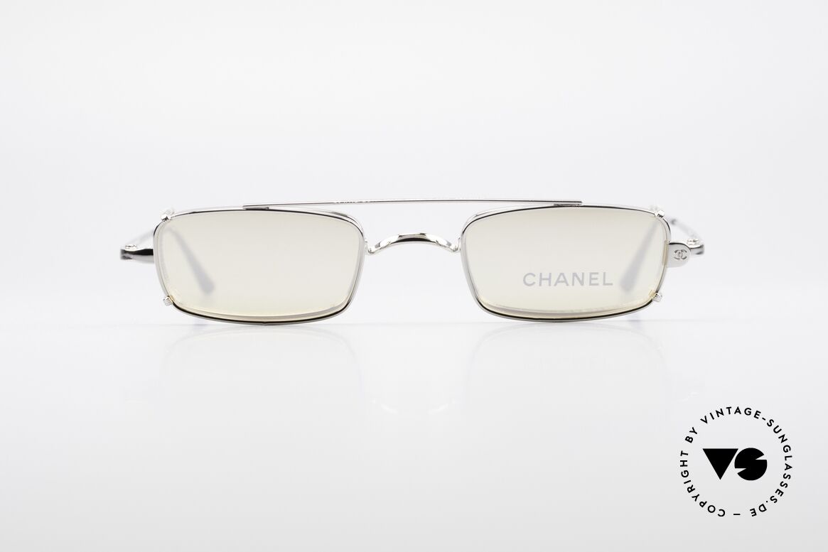 Chanel 2038 Kleine Luxus Brille Sonnenclip, CHANEL Brille 2038, Größe 43-21, 135 in Farbe c192, Passend für Herren und Damen