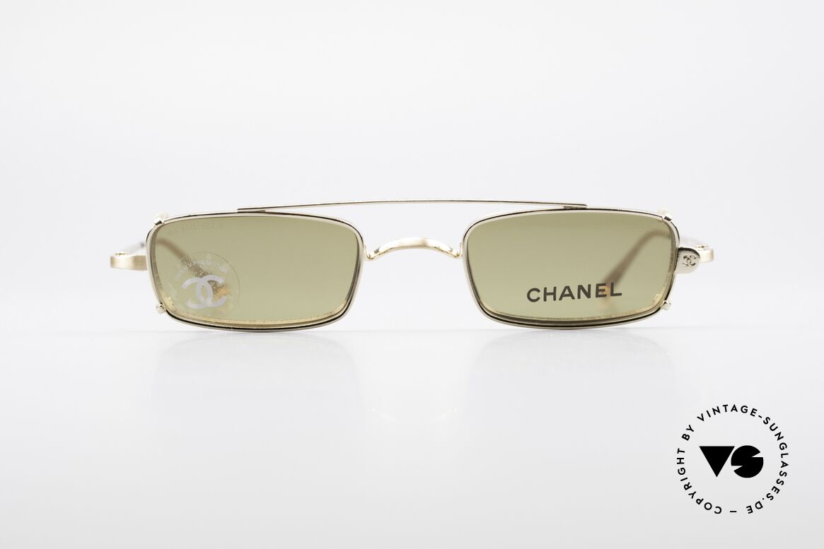 Chanel 2038 Unisex Luxus Brille Sonnenclip, CHANEL Brille 2038, Größe 43-21, 135 in Farbe c190, Passend für Herren und Damen