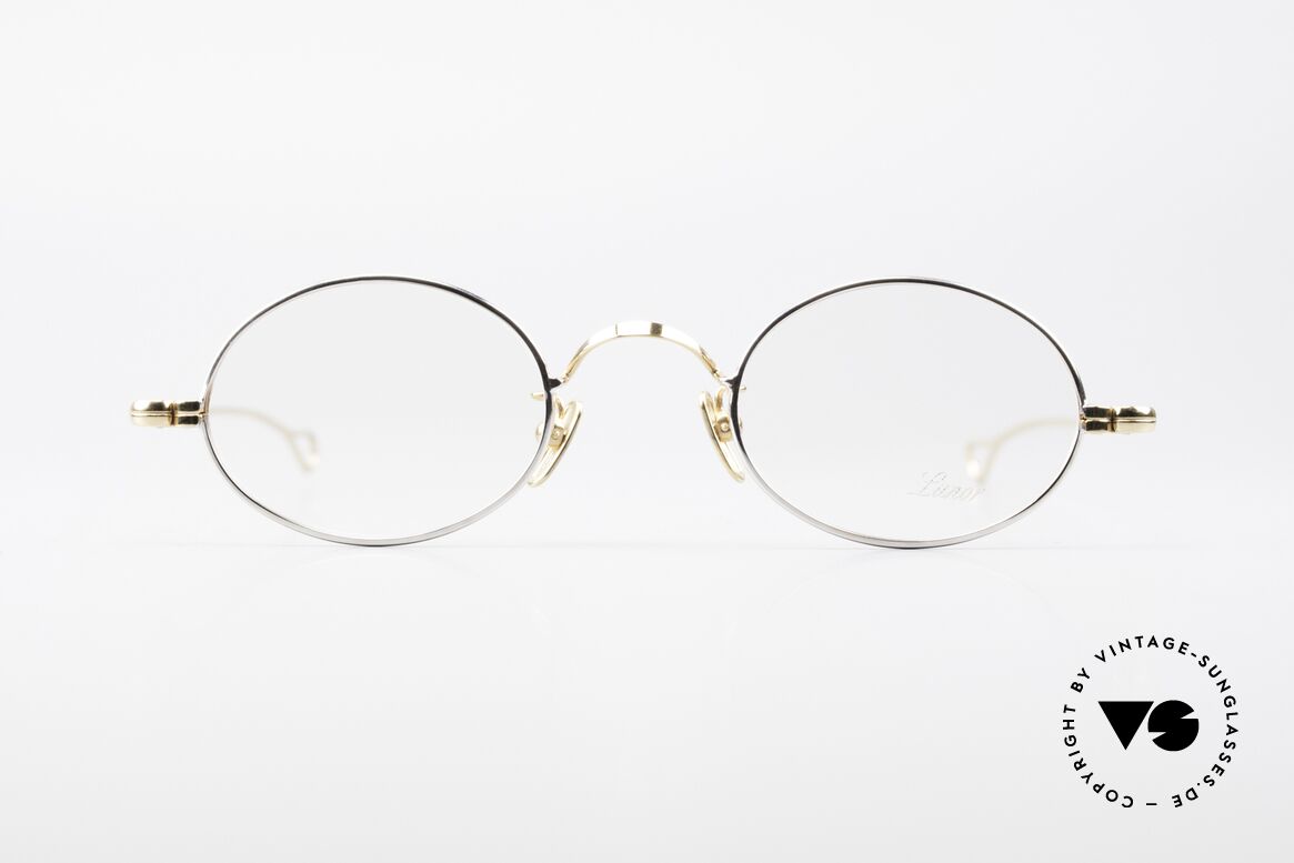 Lunor Oval Klassische Vintage Brille 90er, LUNOR = französisch für "Lunette d’Or" (Goldbrille), Passend für Herren und Damen