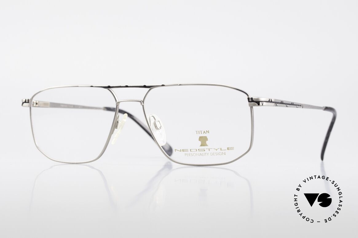 Neostyle Dynasty 362 Vintage XL Titanbrille Herren, sehr markante Neostyle Herrenbrille; X-LARGE, Passend für Herren