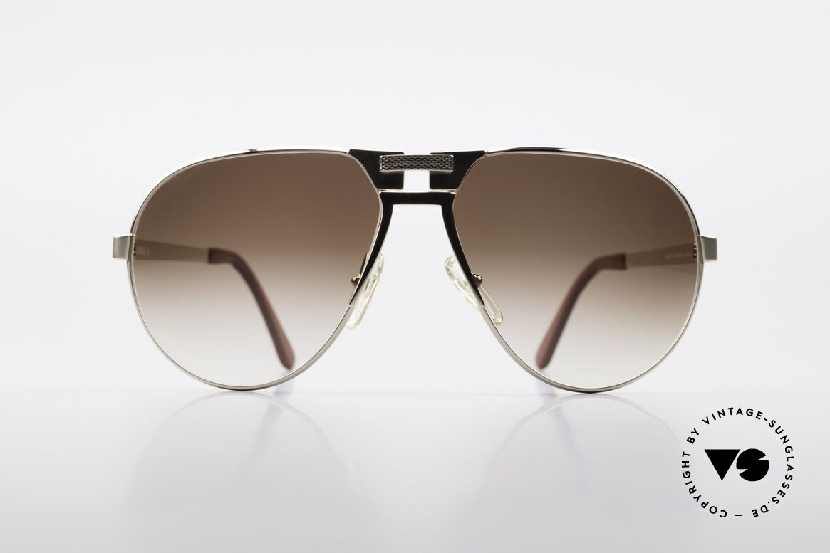Dunhill 6083 Comfort Fit Luxus Sonnenbrille, stilvolle Dunhill vintage Sonnenbrille von 1985, Passend für Herren