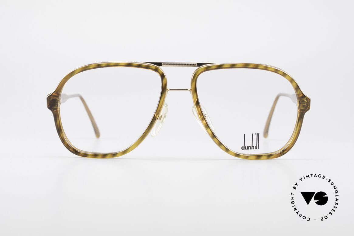 Dunhill 6077 80er Herren Vintage Brille, markante vintage Dunhill Brillenfassung von 1989, Passend für Herren