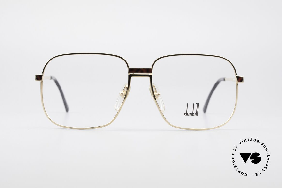 Dunhill 6090 Chinalack 90er Herrenbrille, vintage A. Dunhill Gentleman-Brillenfassung v. 1990, Passend für Herren